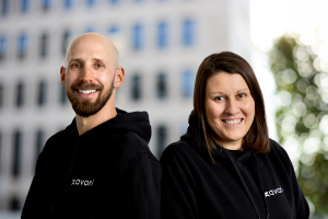 Team avori mit Stefanie Balzarek und Michael Schäufler