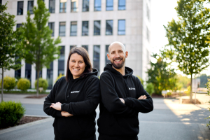 Team avori mit Stefanie Balzarek und Michael Schäufler