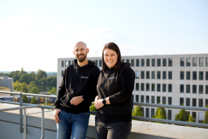 Team avori mit Stefanie Balzarek und Michael Schäufler