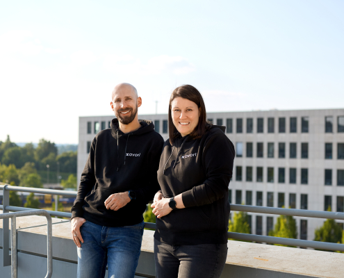 Team avori mit Stefanie Balzarek und Michael Schäufler
