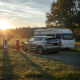 Ladesäule auf Campingplatz