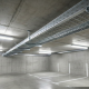 Leitungsinfrastruktur Kabelrinne in Tiefgarage
